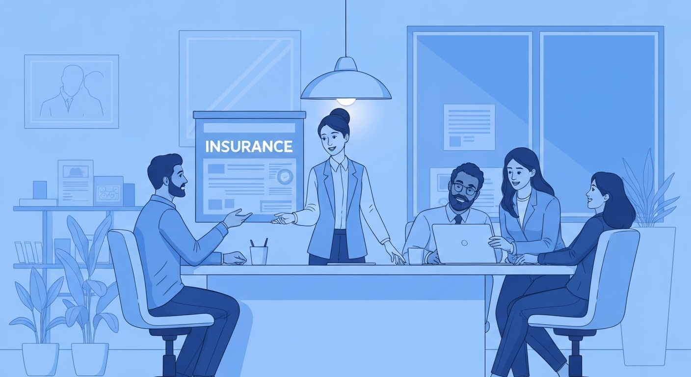 Tableau de bord des garanties d'assurance coworking