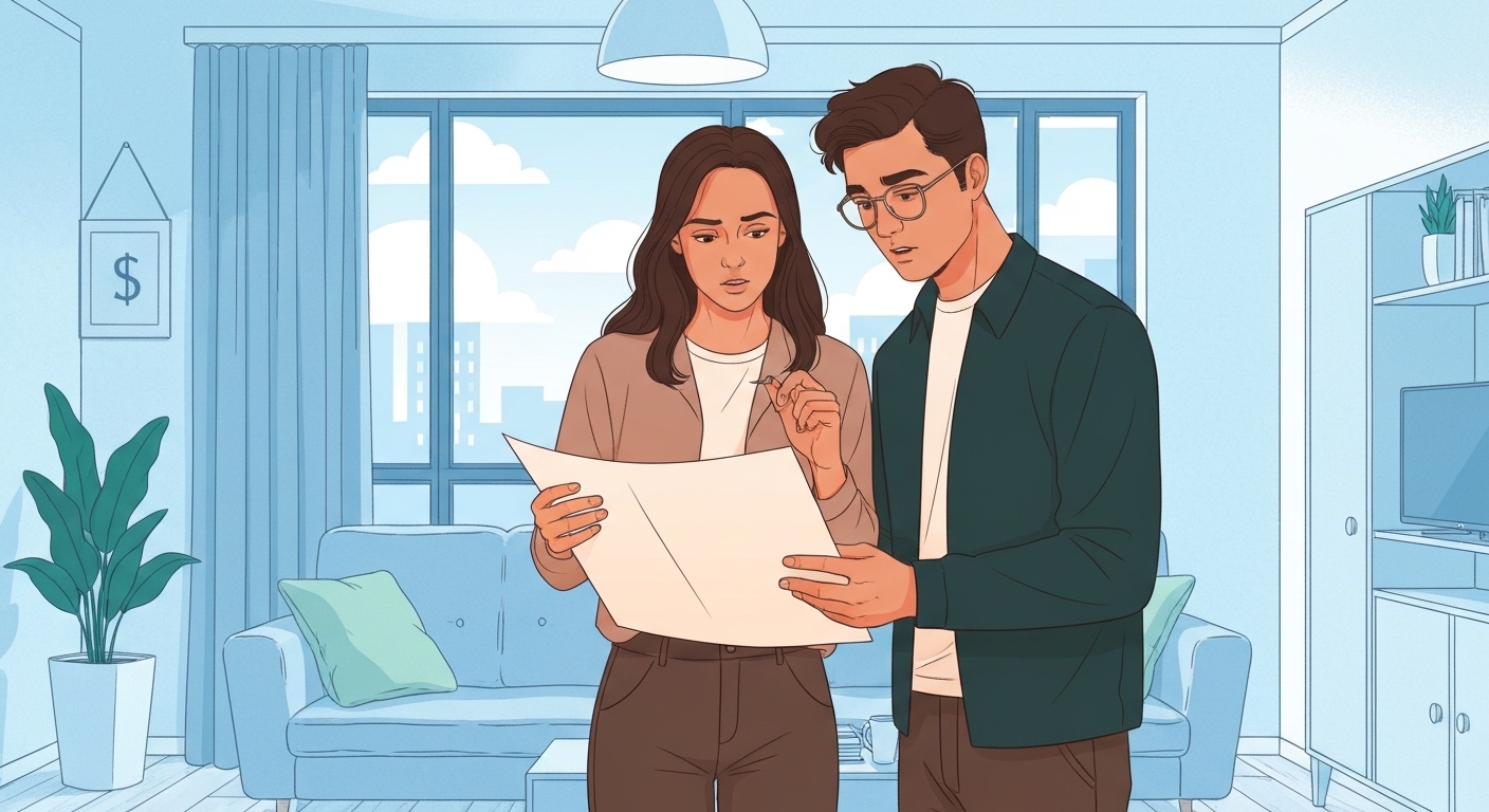 Illustration : Graphique évolution des prix assurance colocation 2020-2025