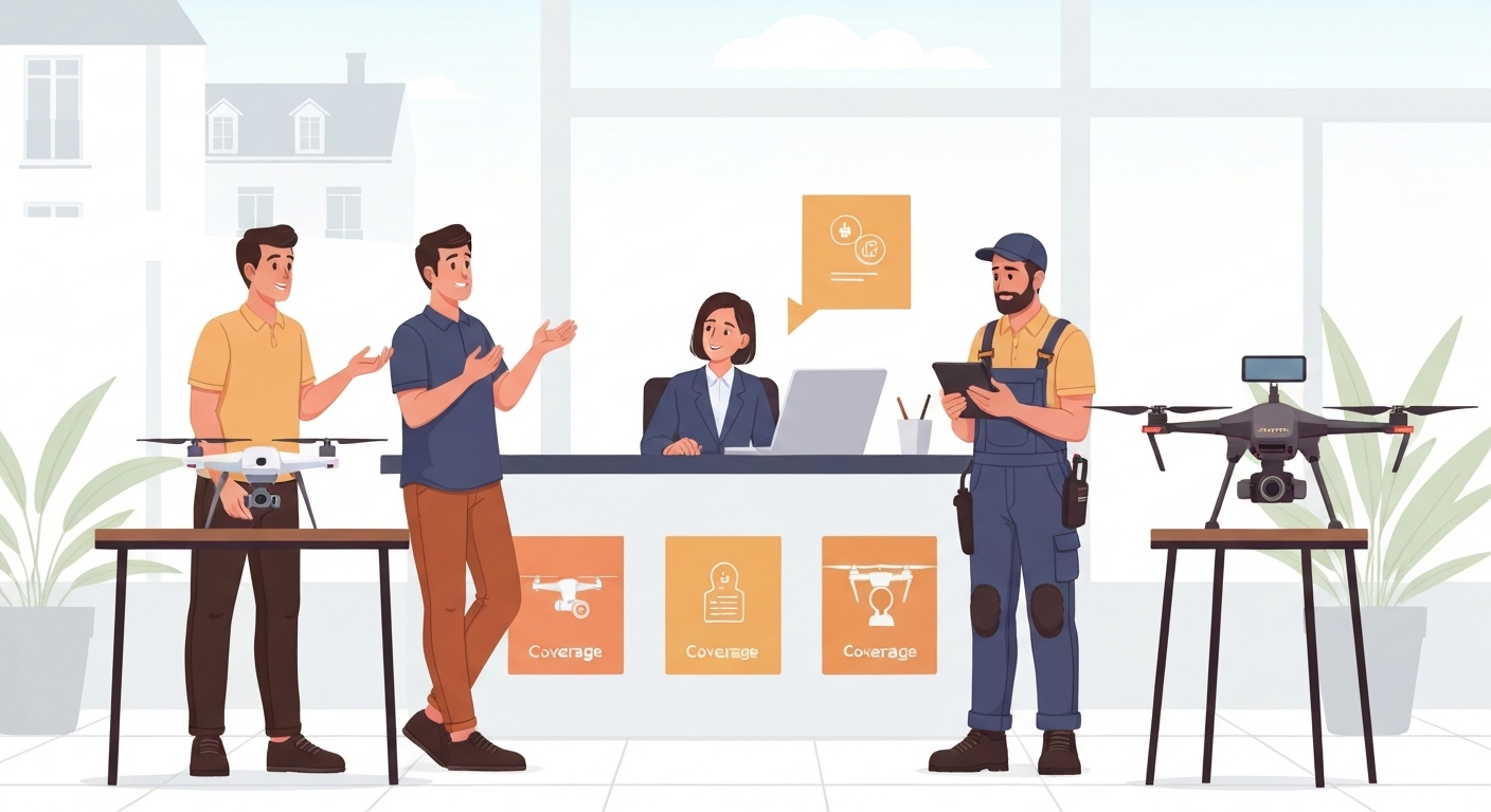 Tableau comparatif des tarifs d'assurance drone
