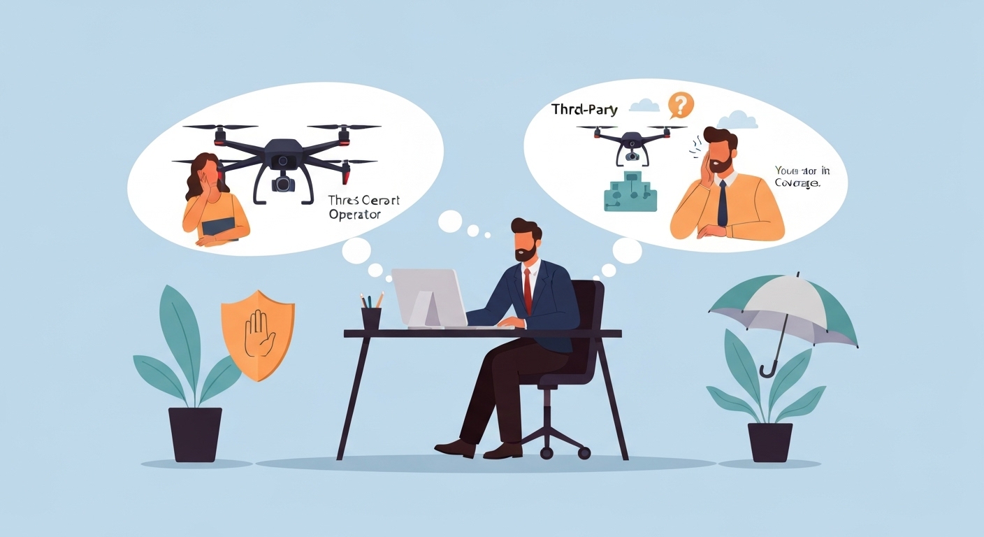 Schéma de la responsabilité civile drone