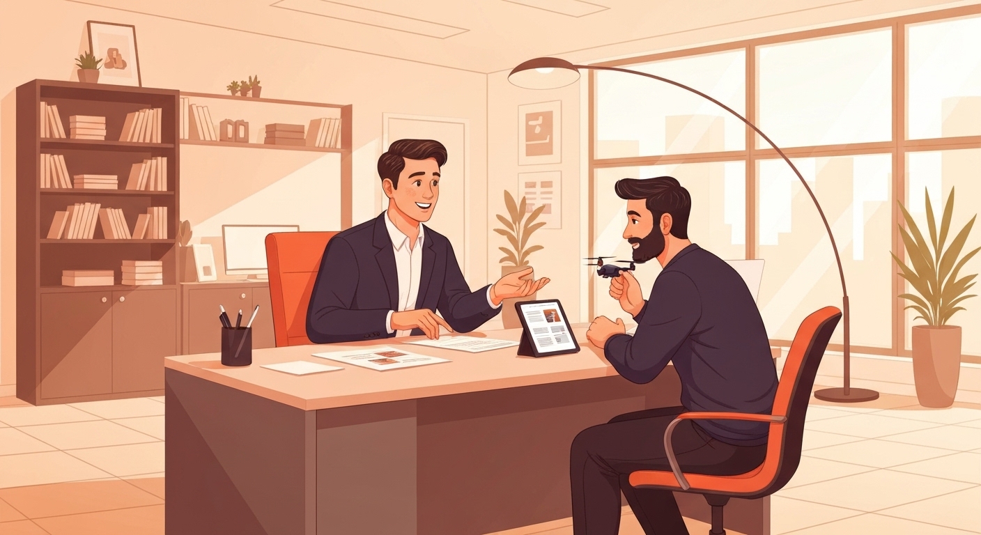 Consultation personnalisée assurance drone avec France Épargne