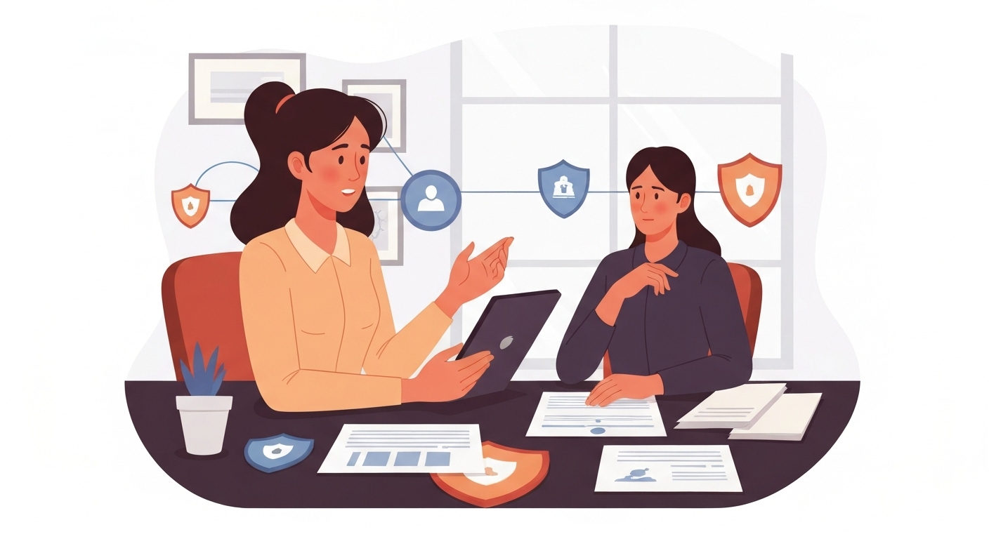 Schéma de fonctionnement de l'assurance violation de données