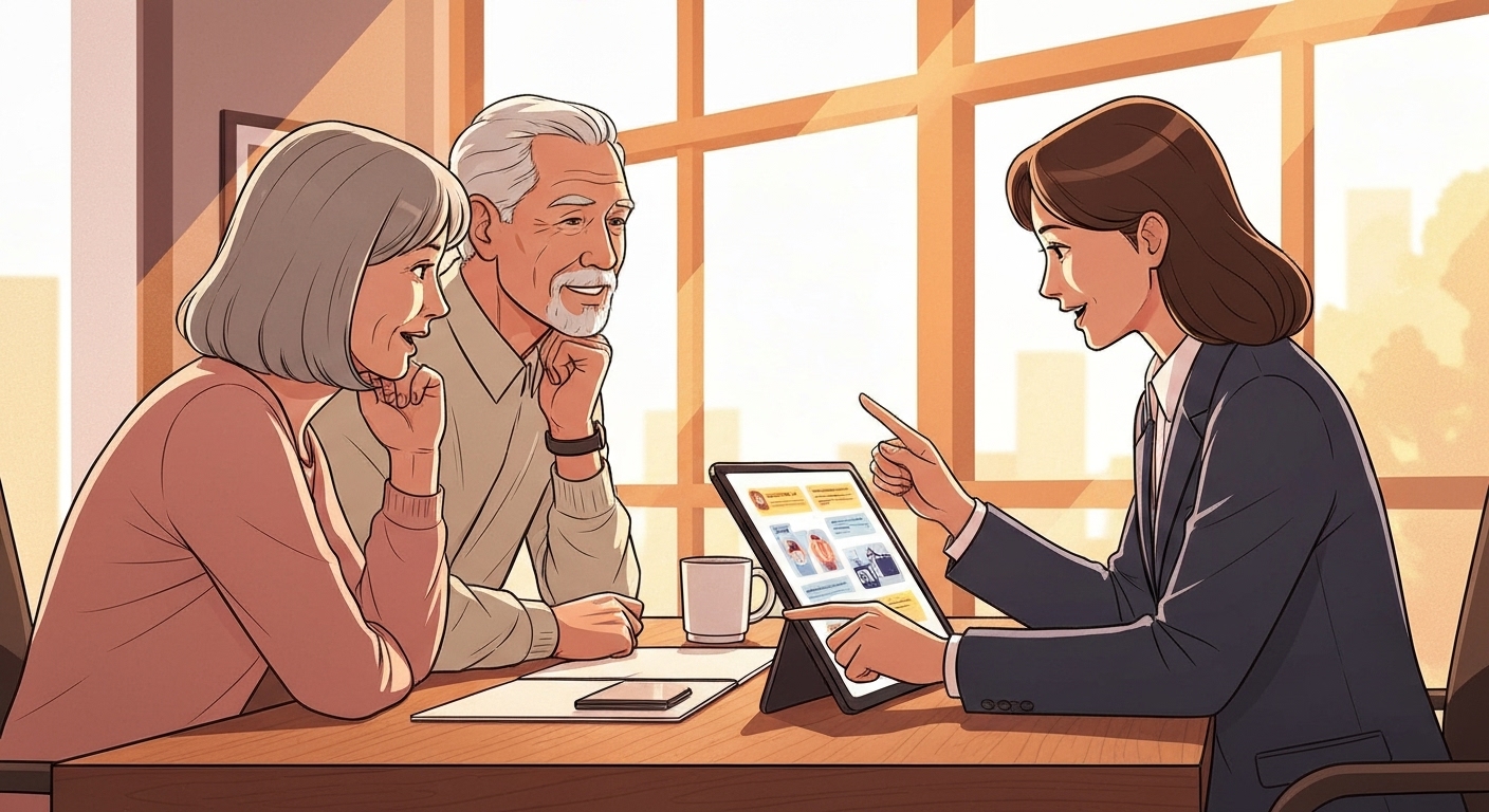 Tableau comparatif des différentes options de couverture dépendance