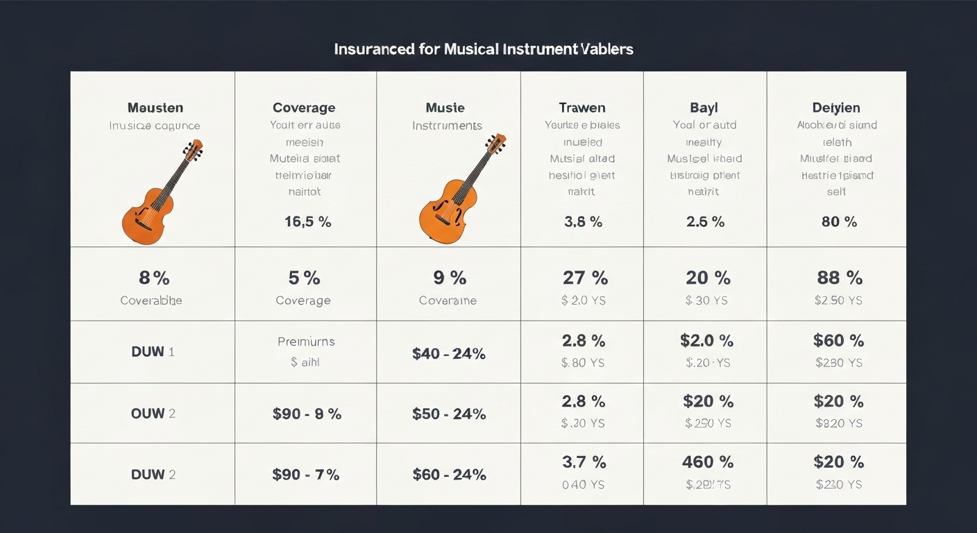 Tableau de comparaison des assureurs