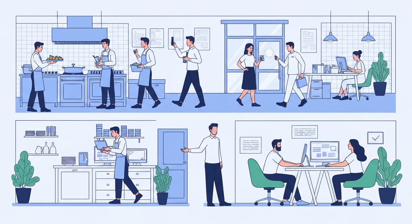 Infographie des risques couverts en hôtellerie-restauration