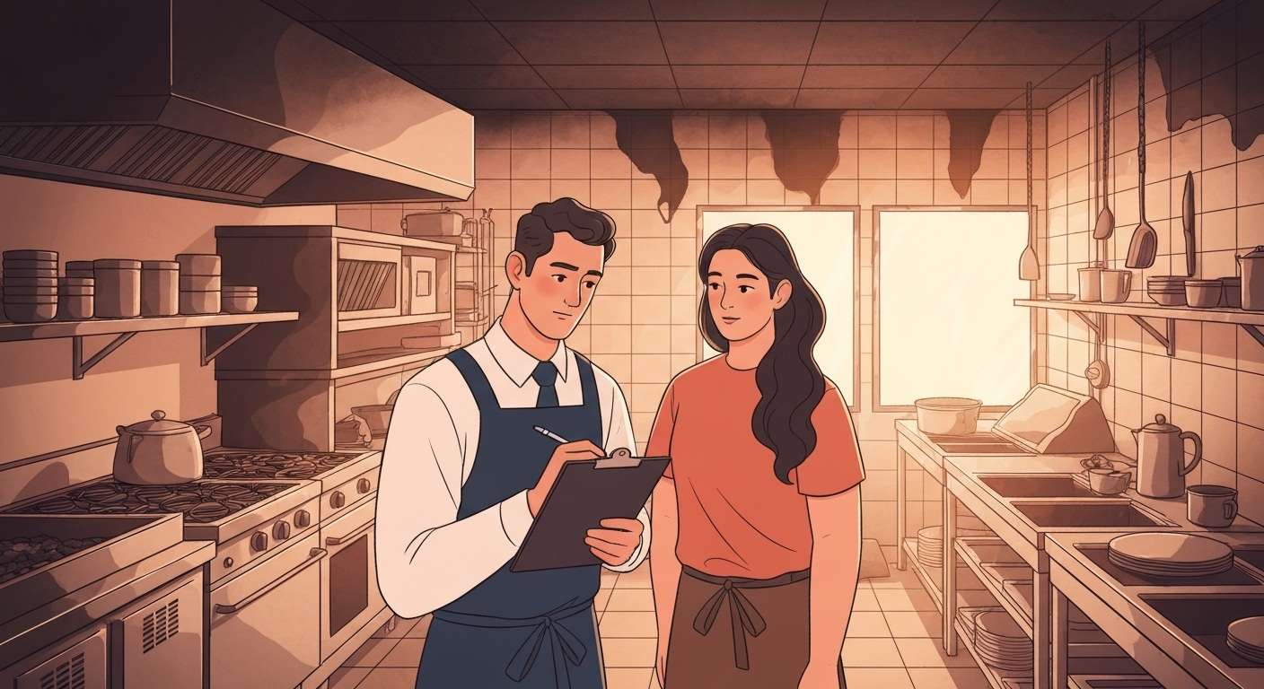 Dégâts matériels suite à incendie dans restaurant