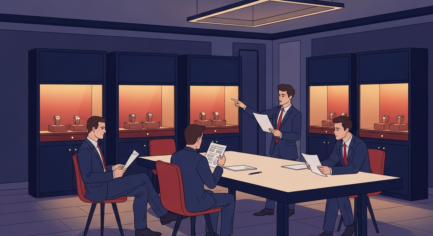 Infographie : Statistiques des vols de montres de luxe en 2024 par marque