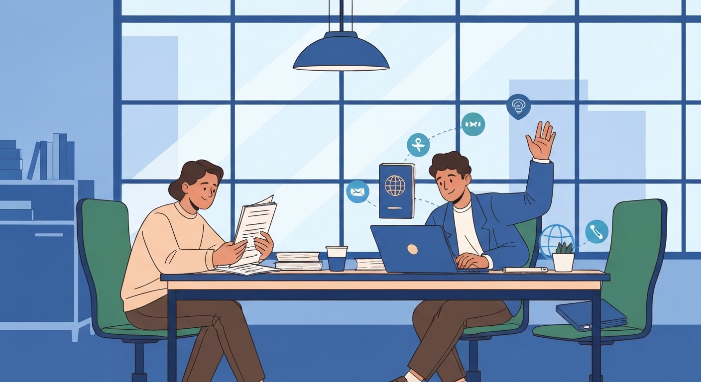 Infographie : Comparaison visuelle entre assurance voyage et assurance nomade digital