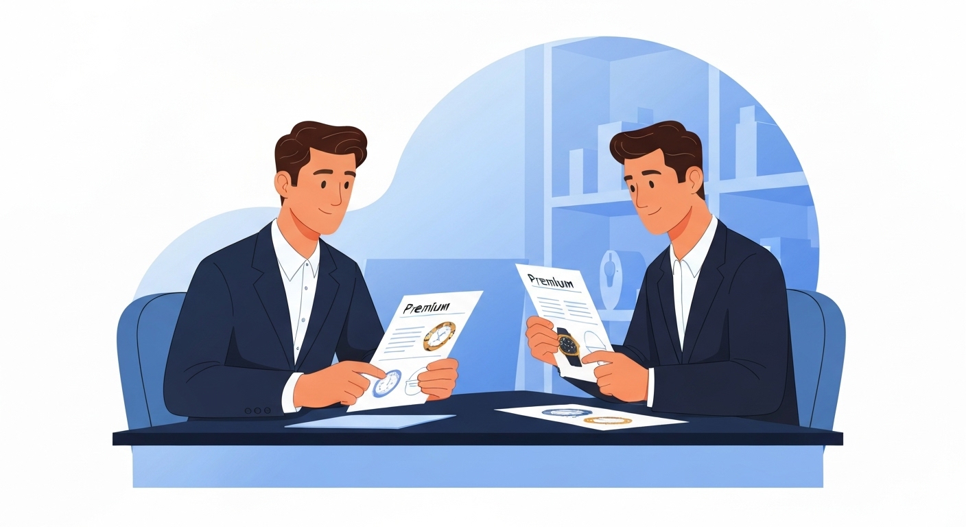 Graphique : Coûts annuels de l'assurance selon la valeur de la montre