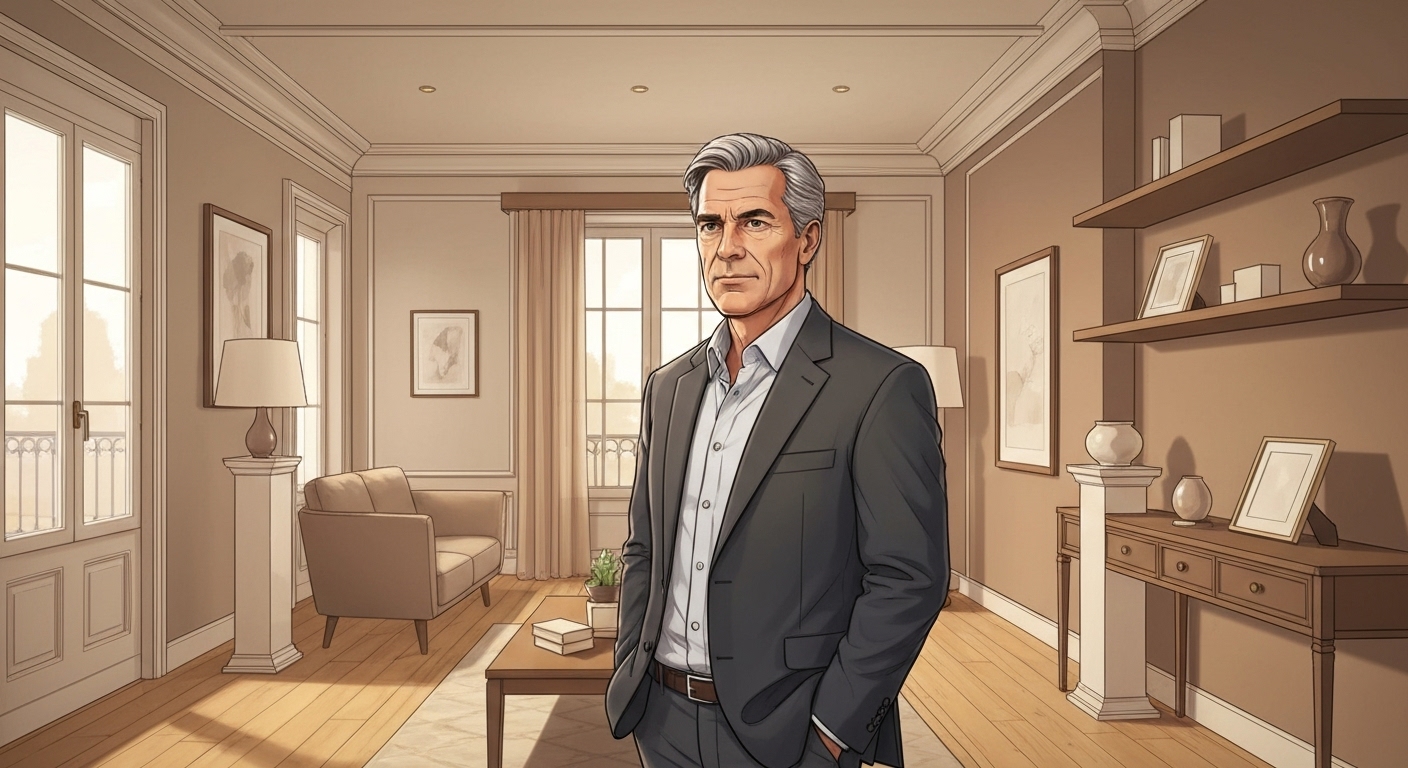 Illustration : Sinistre cambriolage - propriétaire constatant les dégâts