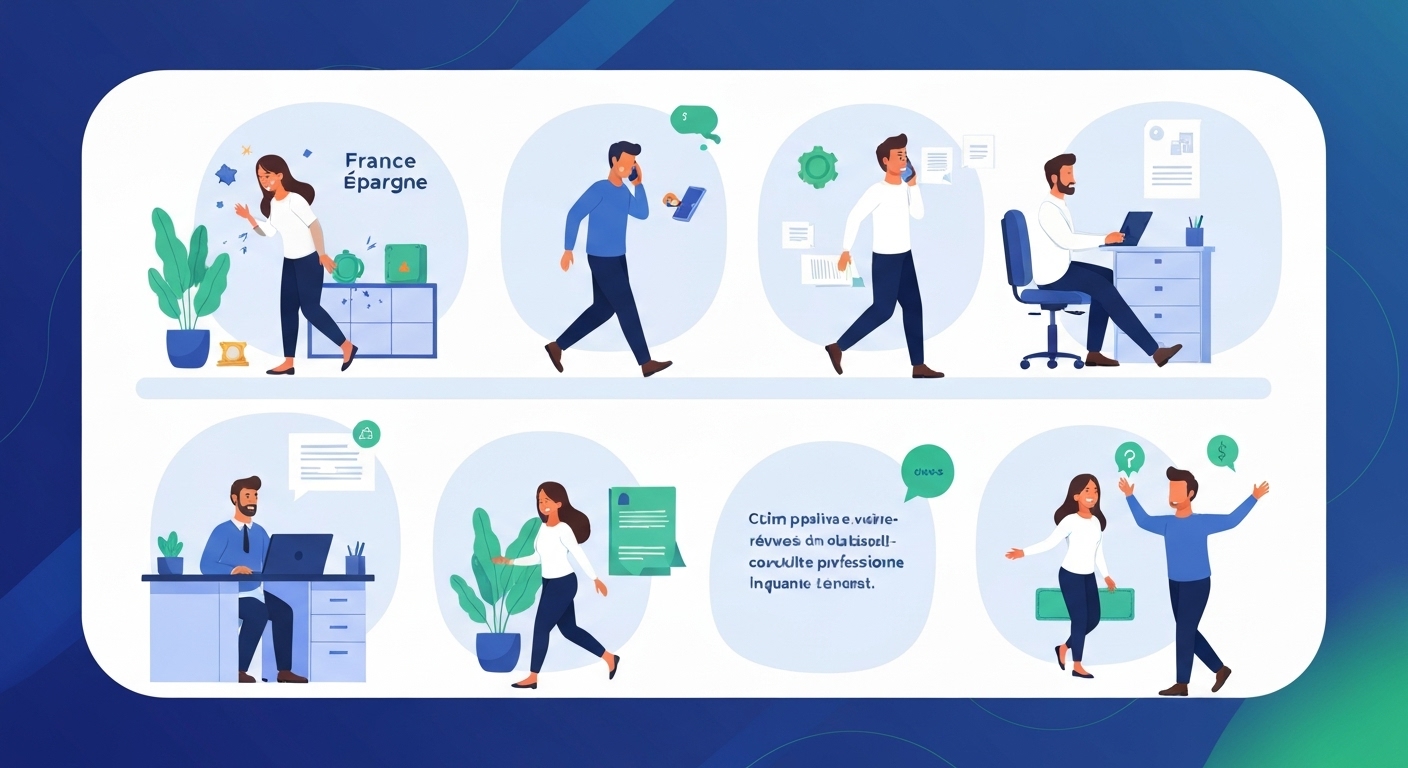 Illustration : Timeline du processus de déclaration de sinistre