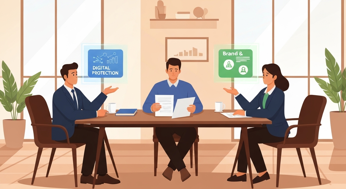 Comparaison entre assurance cyber et assurance réputation