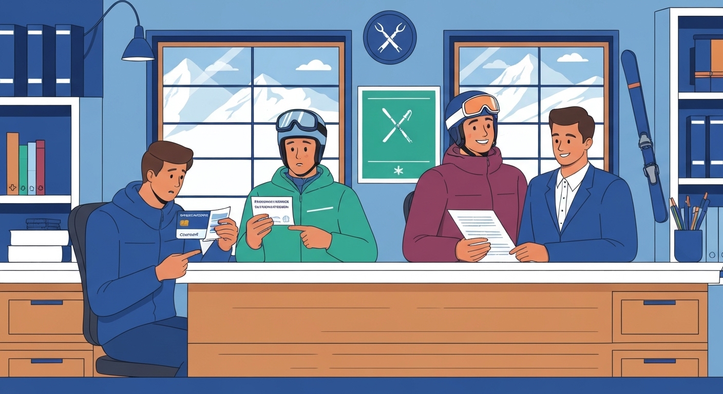 Comparaison des garanties carte bancaire vs assurance ski dédiée