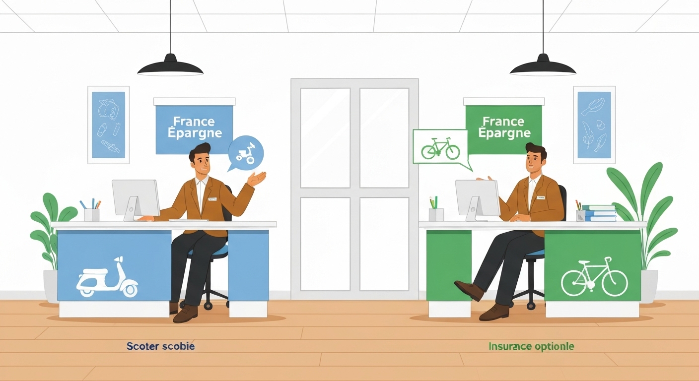 Tableau comparatif RC obligatoire trottinette vs assurance facultative vélo