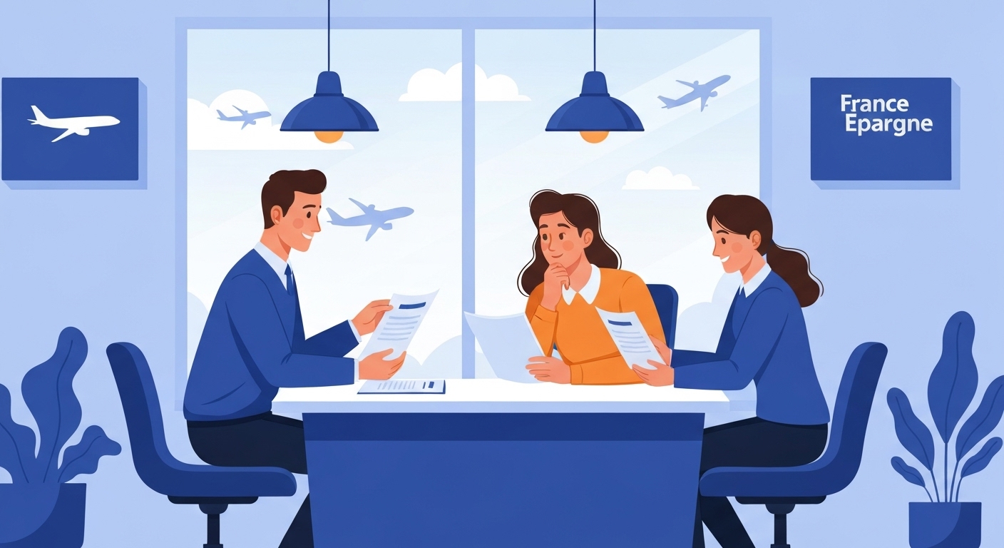 Infographie comparant carte bancaire et assurance voyage dédiée