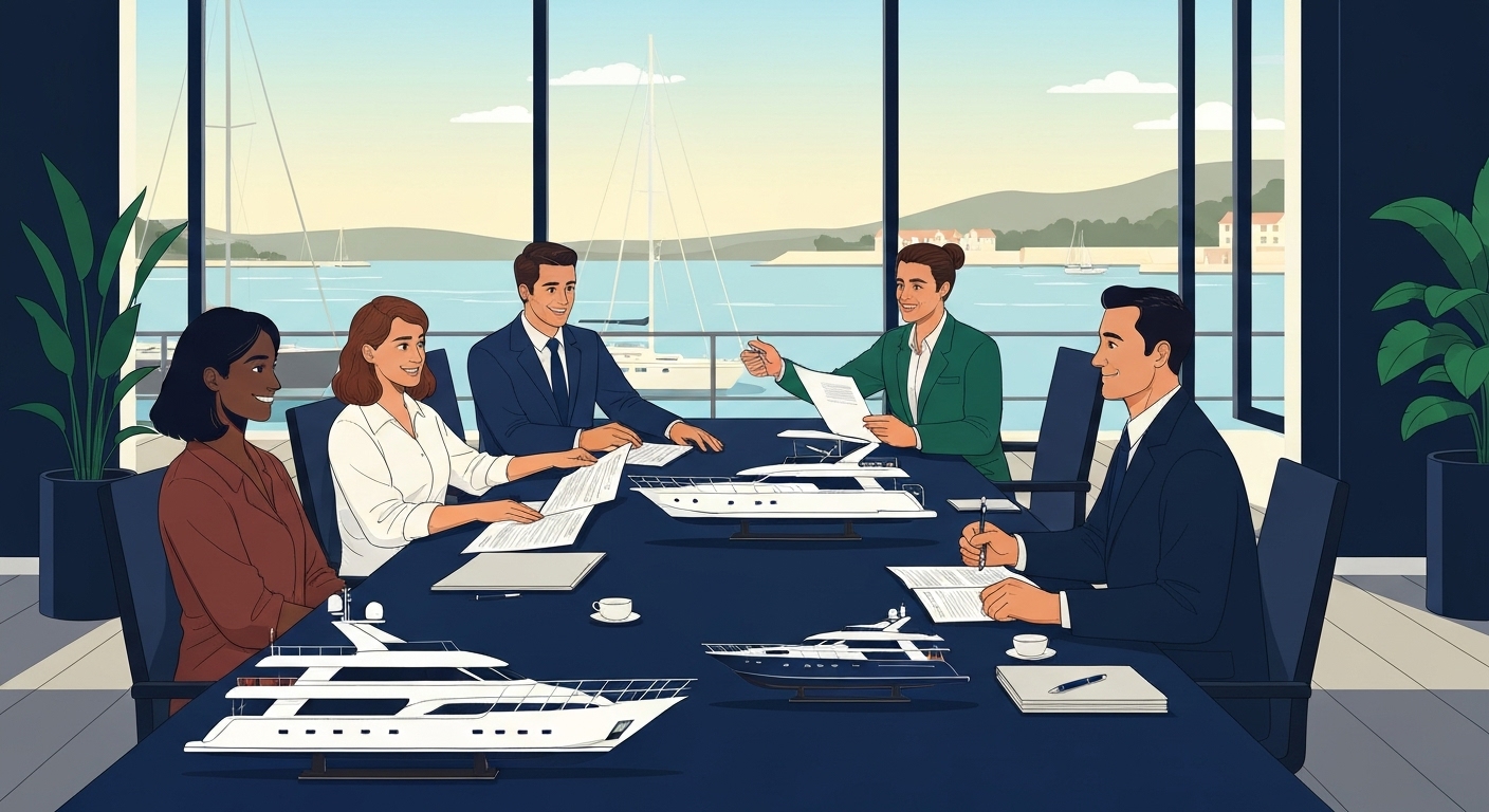 Infographie : Tableau comparatif des coûts d'assurance yacht selon la taille et l'utilisation