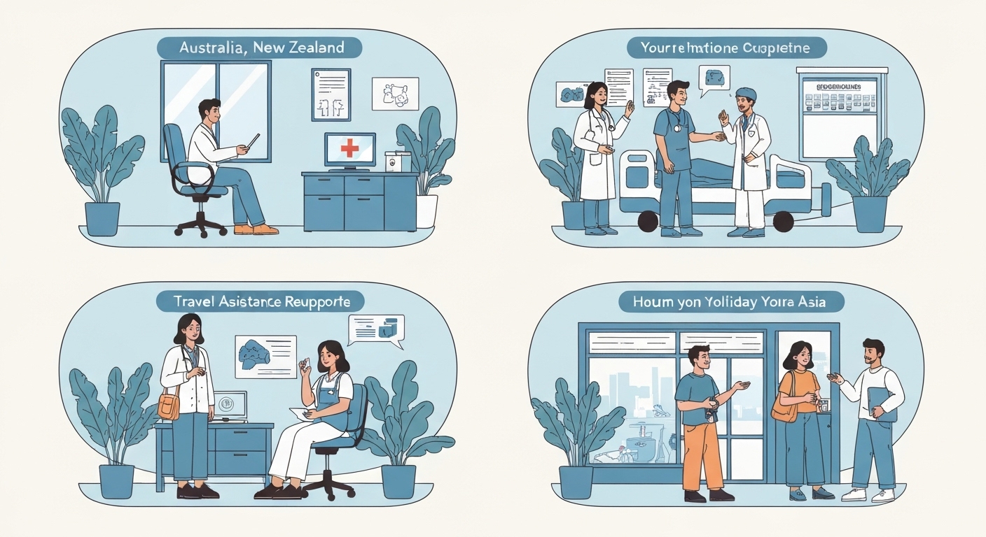 Illustration montrant les garanties essentielles de l'assurance PVT