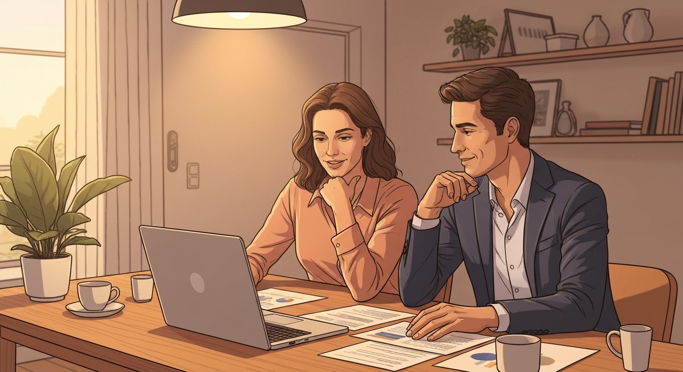 Couple investissant dans les catalogues musicaux pour diversifier leur patrimoine