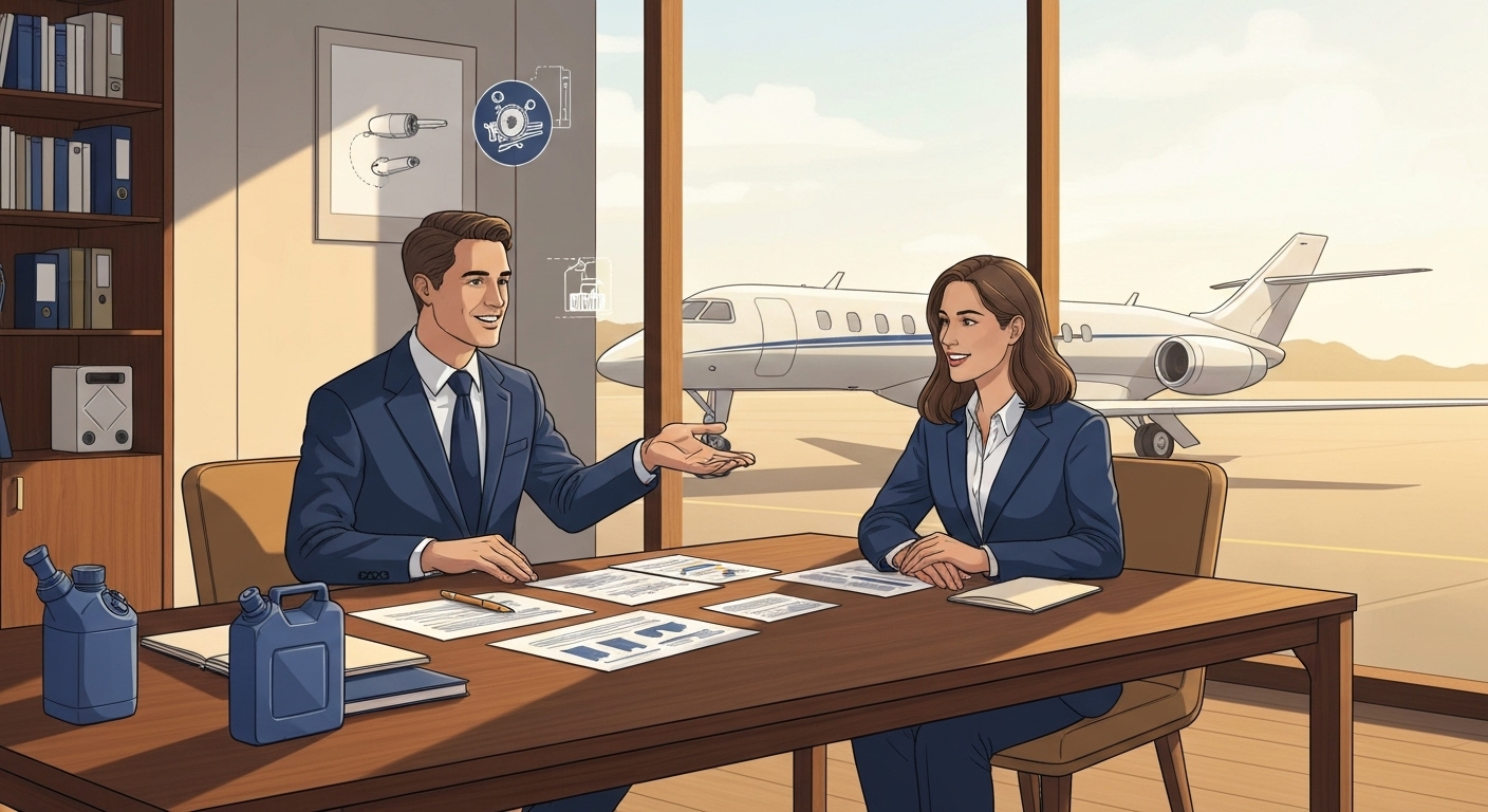 Graphique comparant les coûts fixes et variables exploitation jets privés