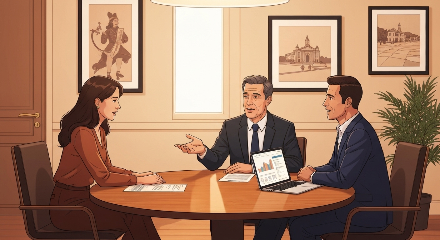 Expert fiscal expliquant les avantages Monuments Historiques pour château-hôtel