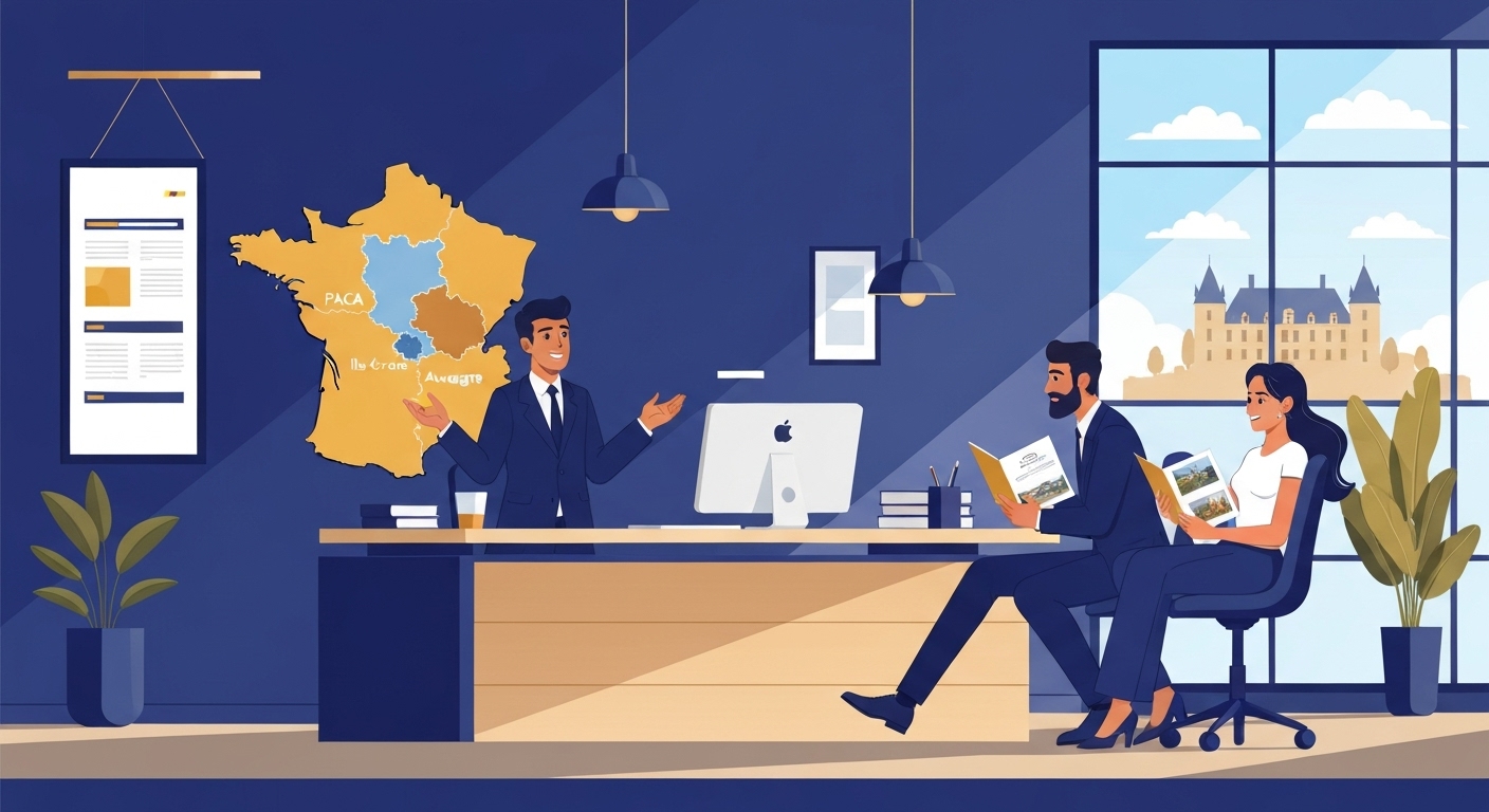 Infographie marché châteaux France 2025 prix régions transactions