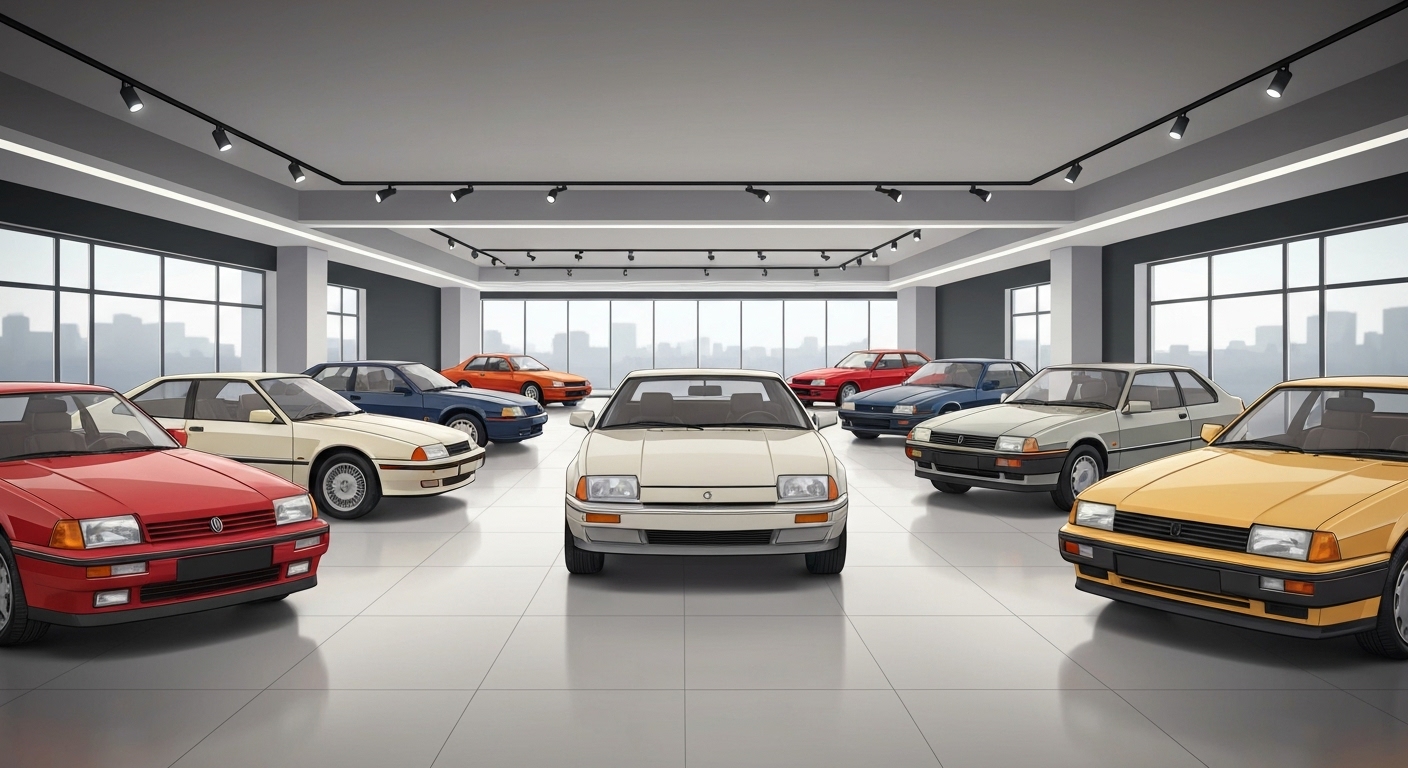 Youngtimers et voitures émergentes du marché de collection