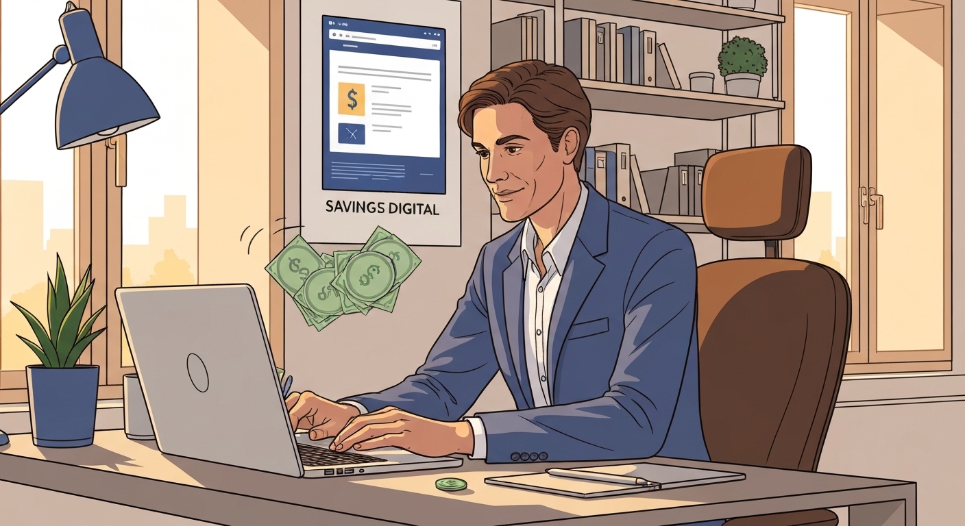 Épargnant français vérifiant son Livret A en ligne