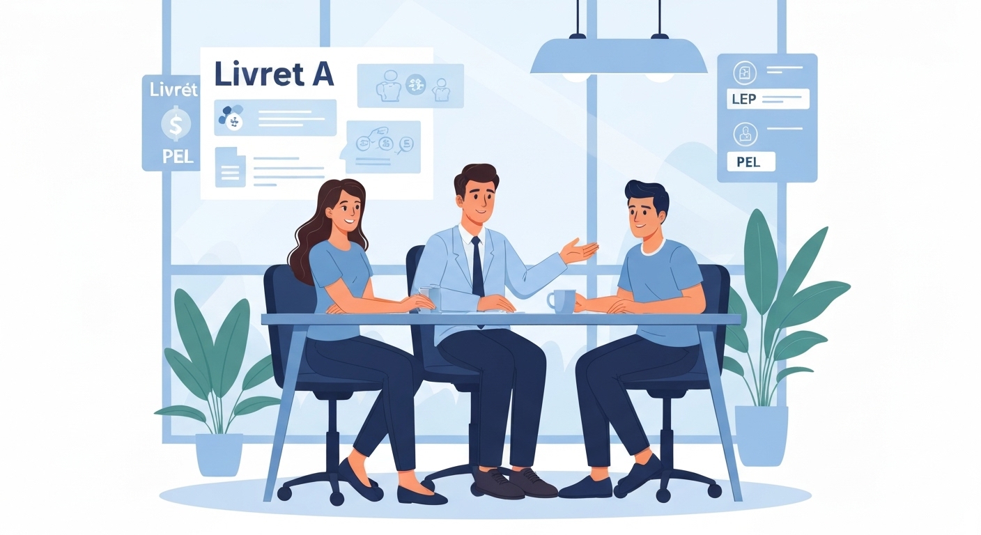 Graphique comparatif des taux d'épargne réglementée