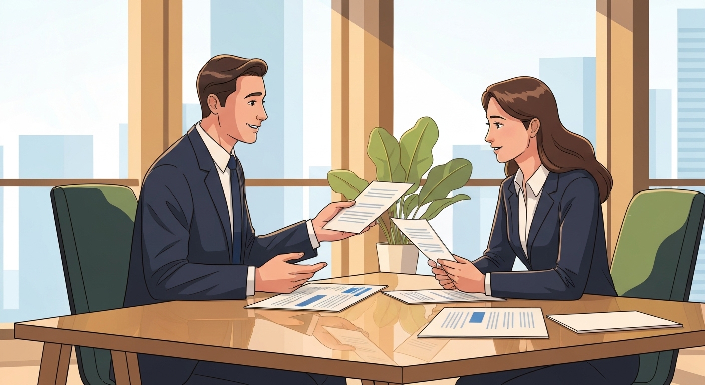 Conseiller expliquant les avantages fiscaux du Livret A