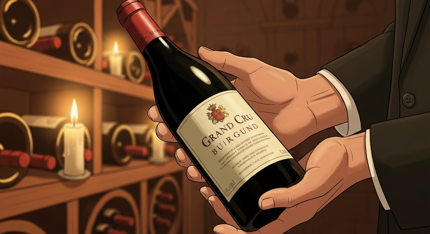 Collection de bouteilles Grand Cru prestigieuses