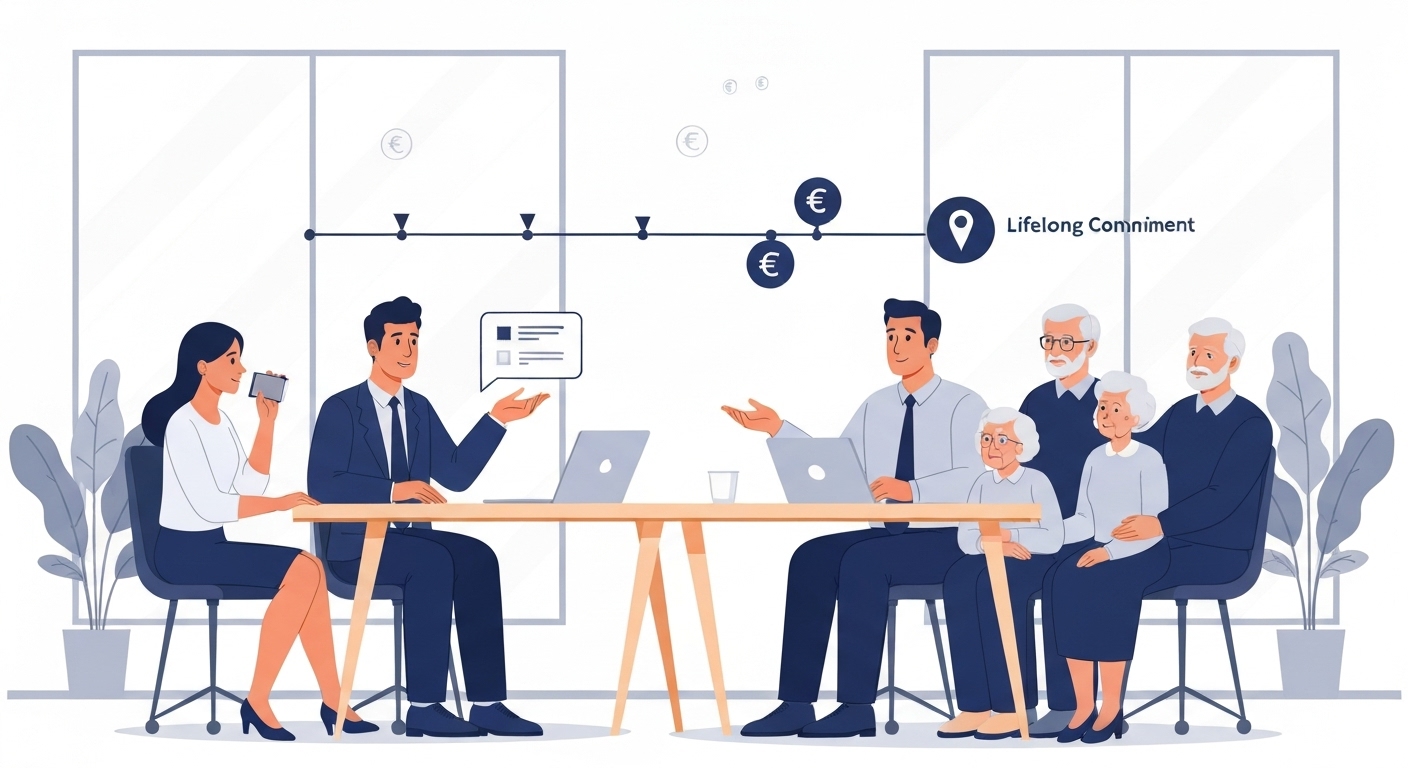 Comparaison assurance temporaire et vie entière