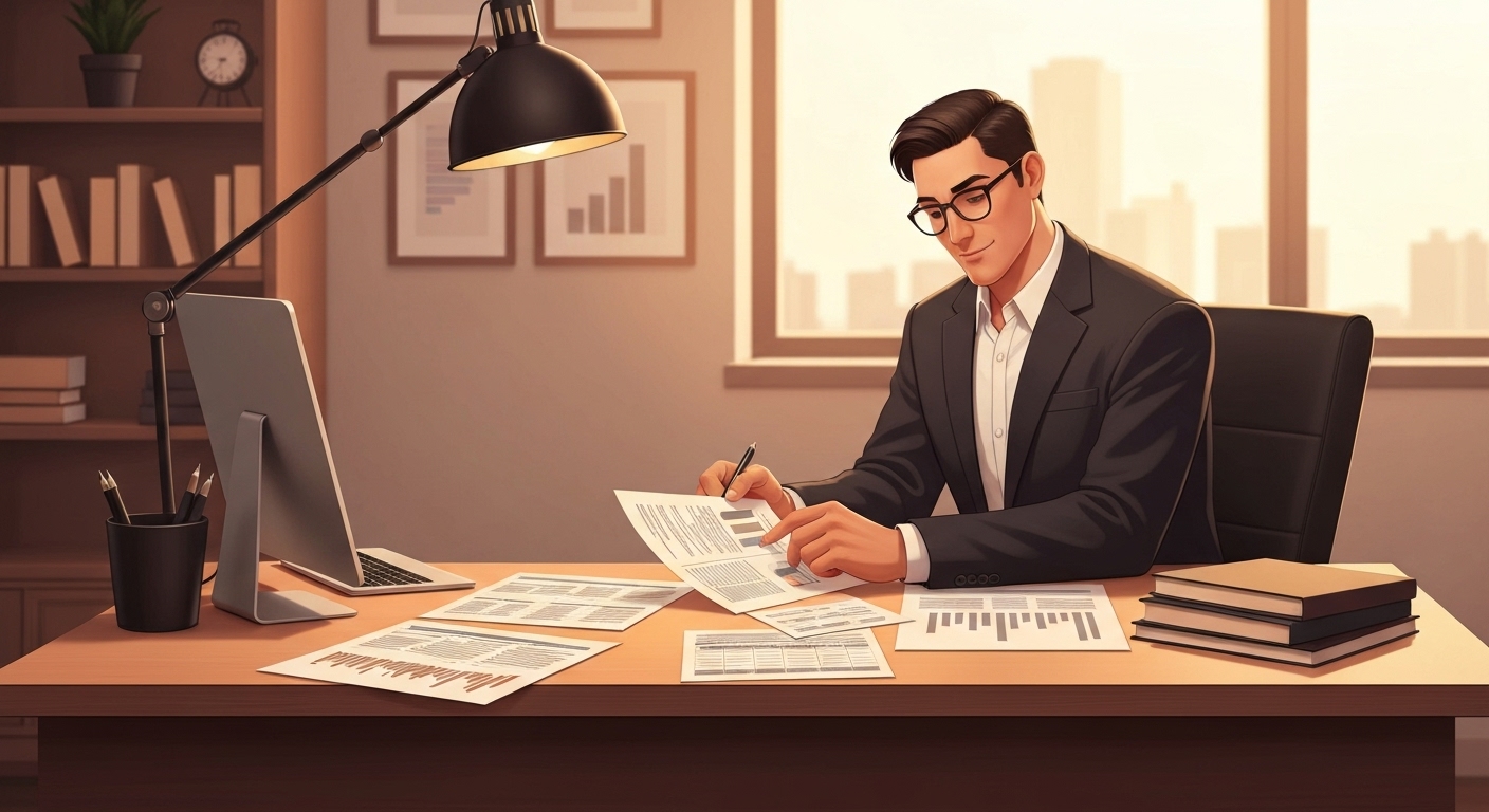 Investisseur immobilier français gérant son portefeuille de biens locatifs avec assurance PNO optimisée