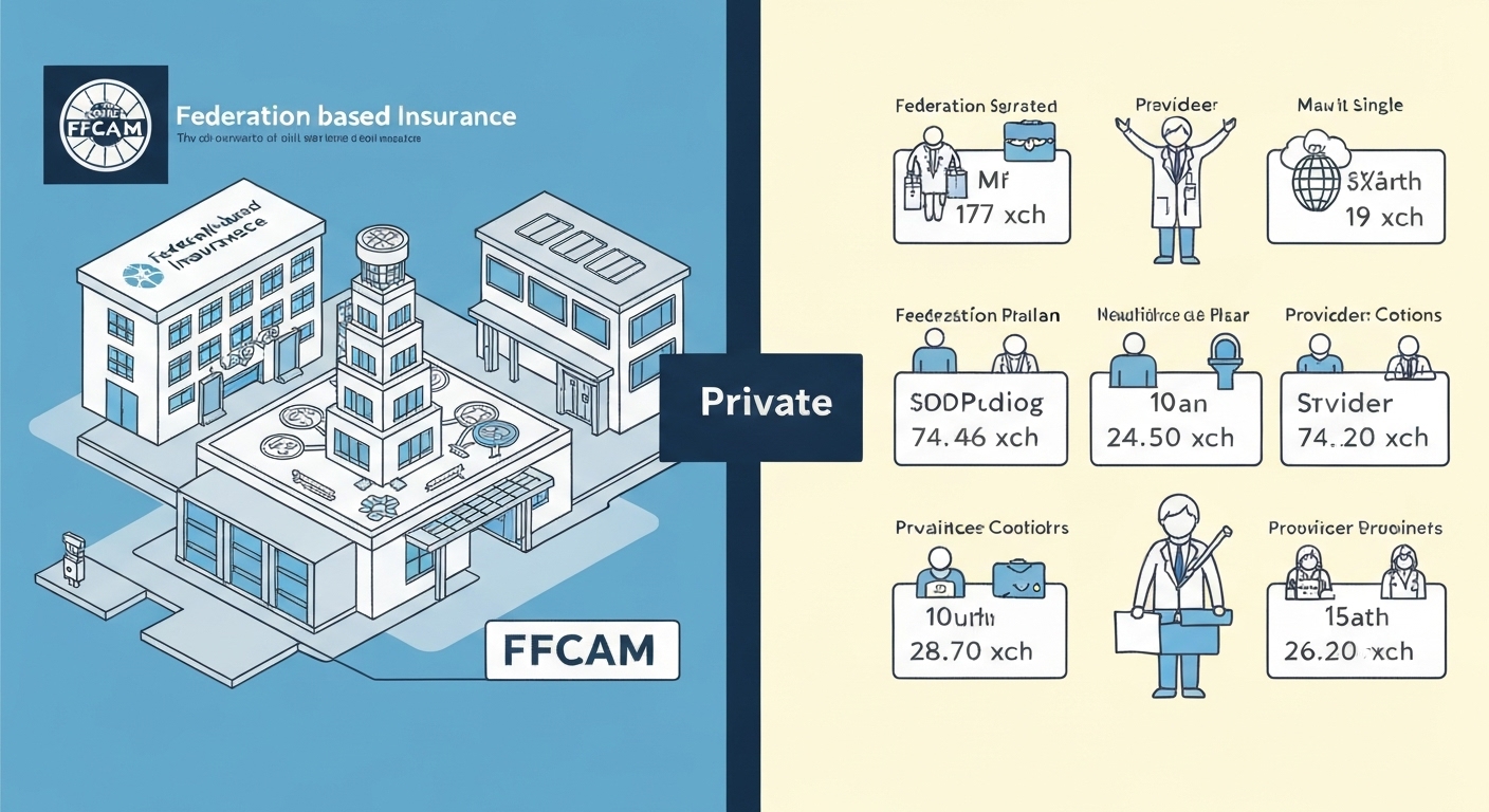 Comparaison fédérations vs privé