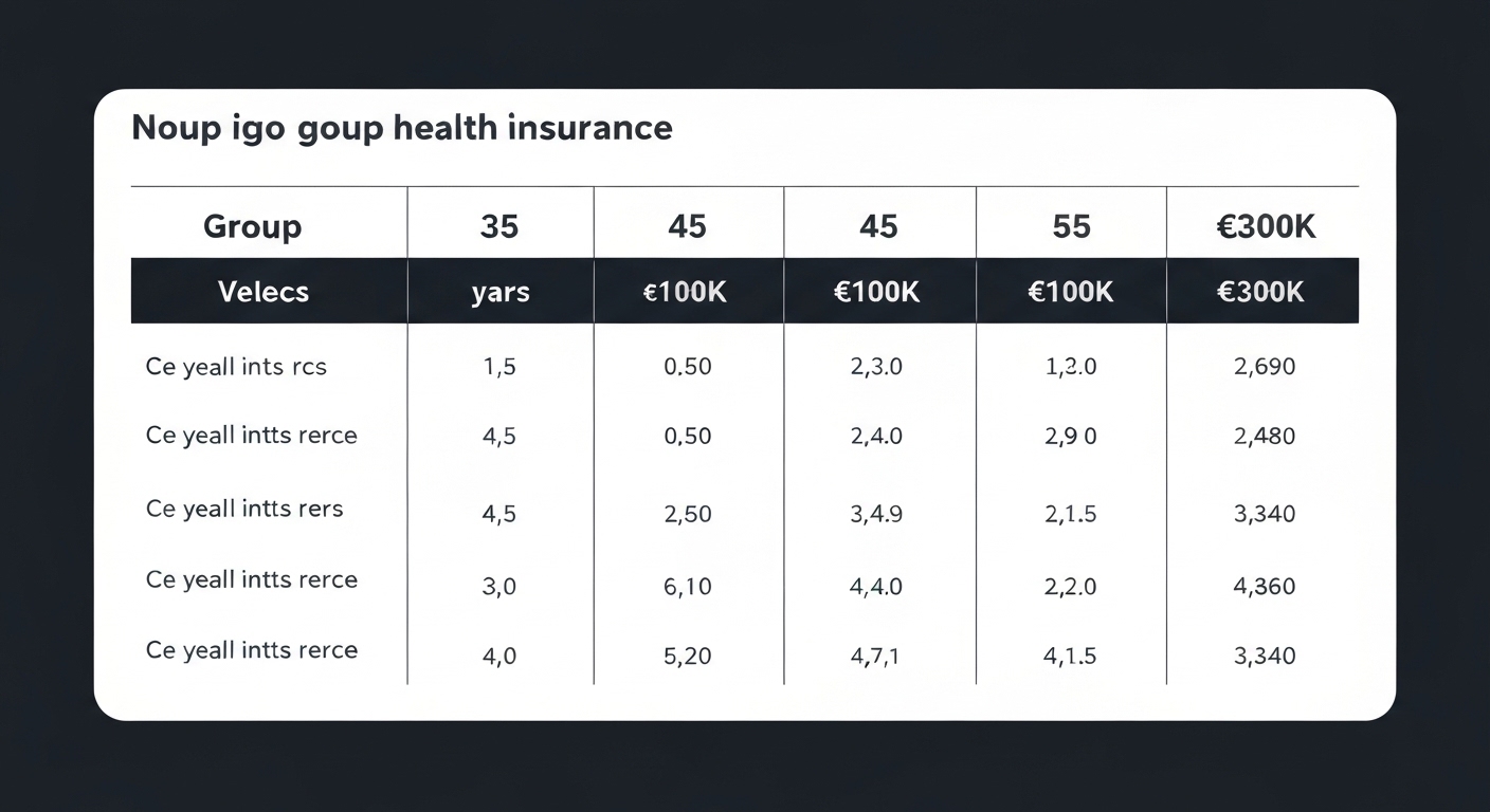 Tableau comparatif tarifs assurance homme clé selon assureurs 2025