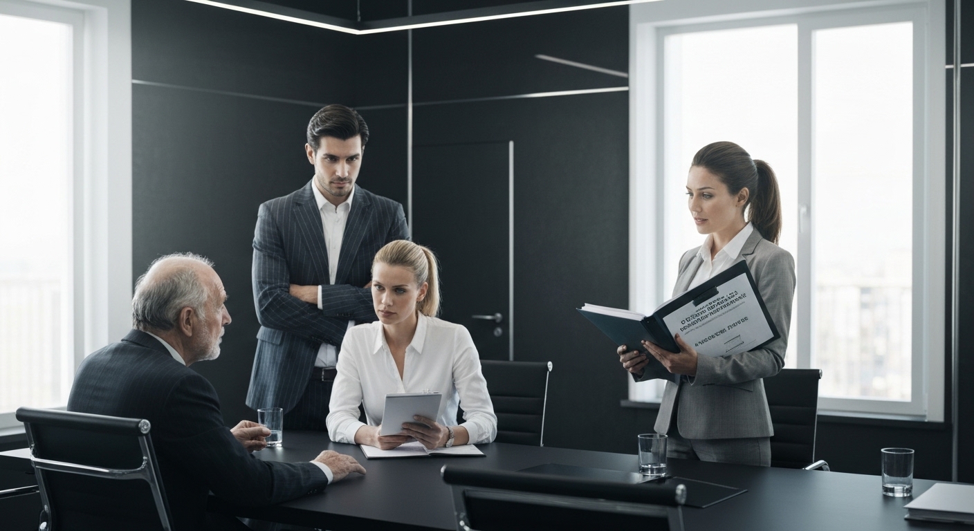 Réunion transmission entreprise familiale avec assurance homme clé