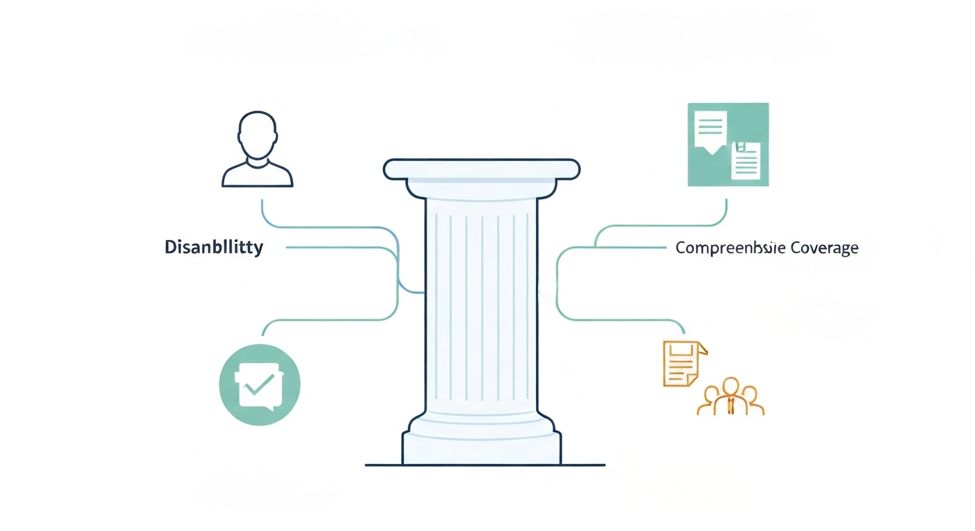 Image: Schéma des garanties assurance crédit consommation