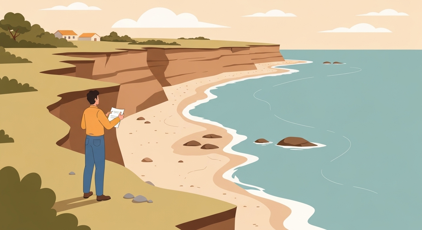 Illustration - Risque #2 : L'Impossibilité de Reconstruire (Loi Littoral)