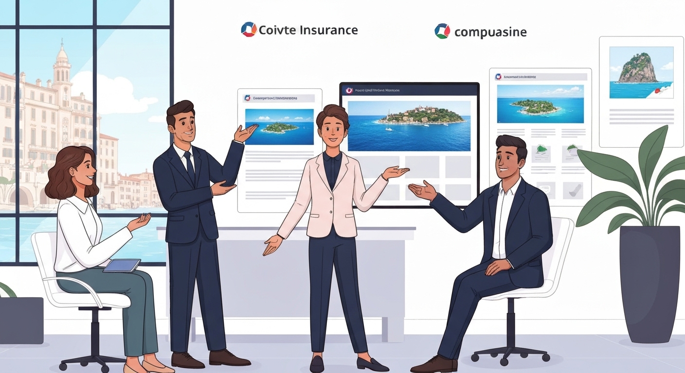 Comparatif 2025 : Chubb vs Hiscox vs AXA XL pour Assurance Île Privée - illustration principale