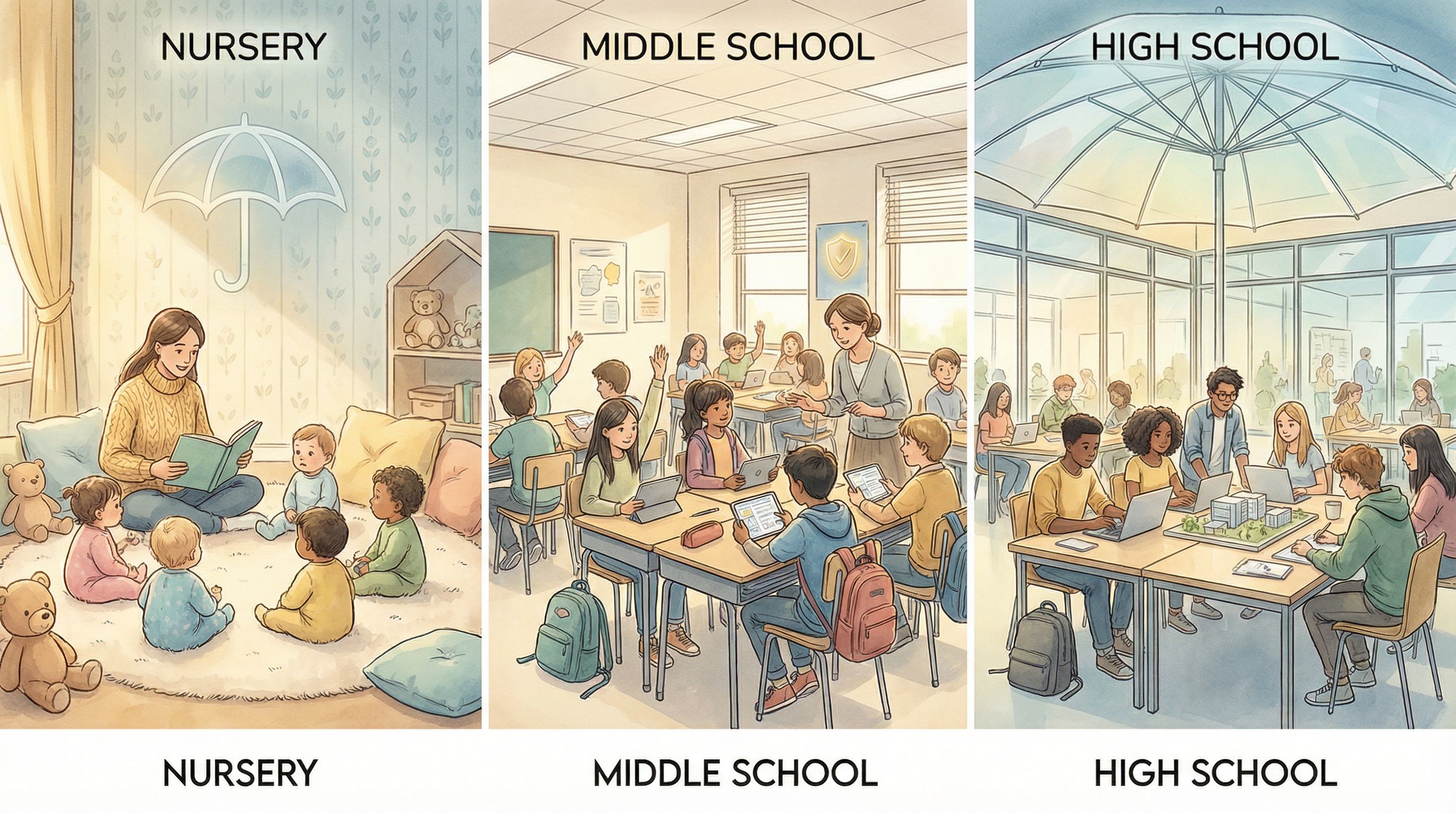 Infographie présentant trois scénarios tarifaires réels avec comparaisons économies vs assureurs directs