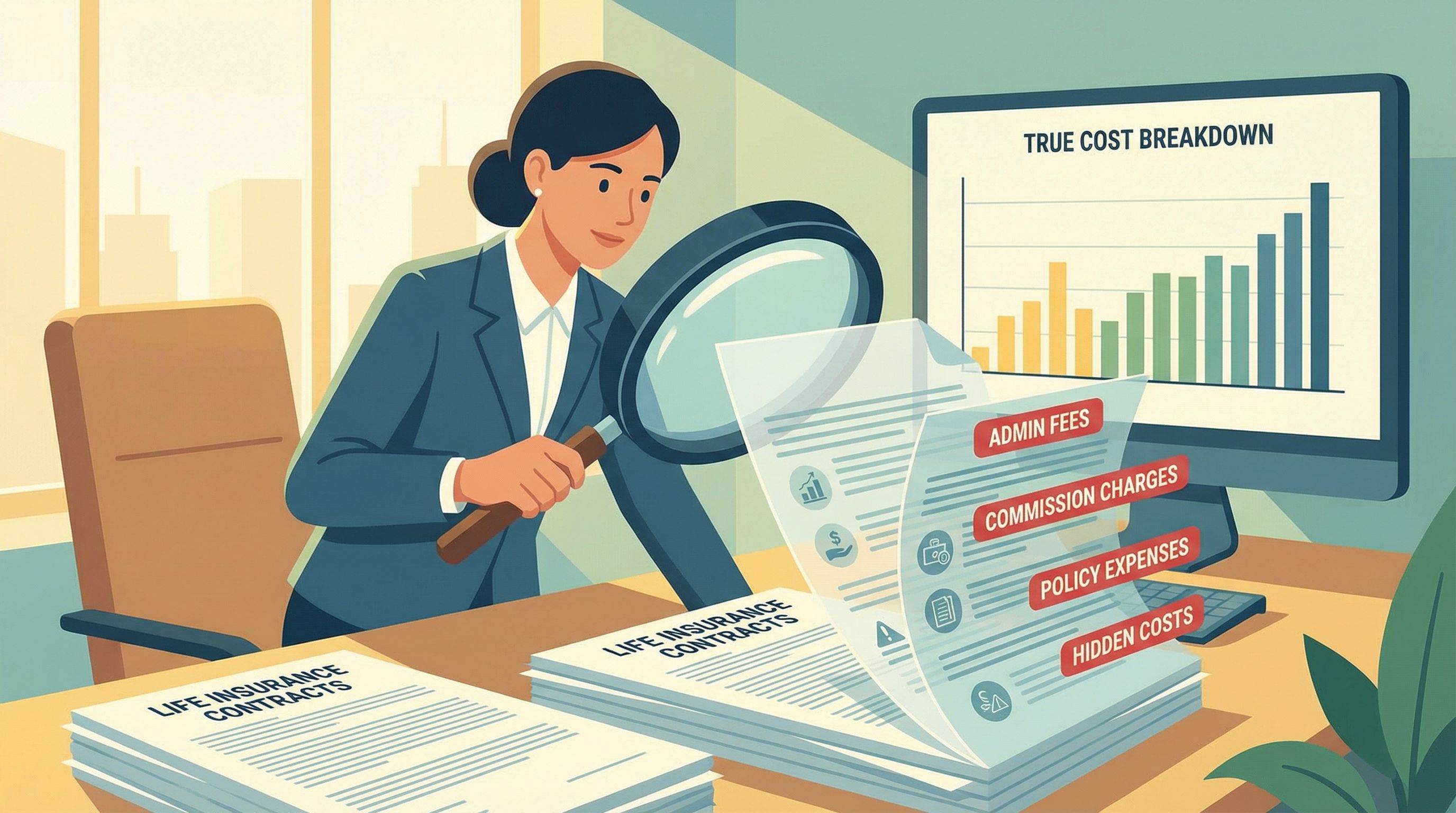 Illustration : Décryptage des Frais en Assurance Vie