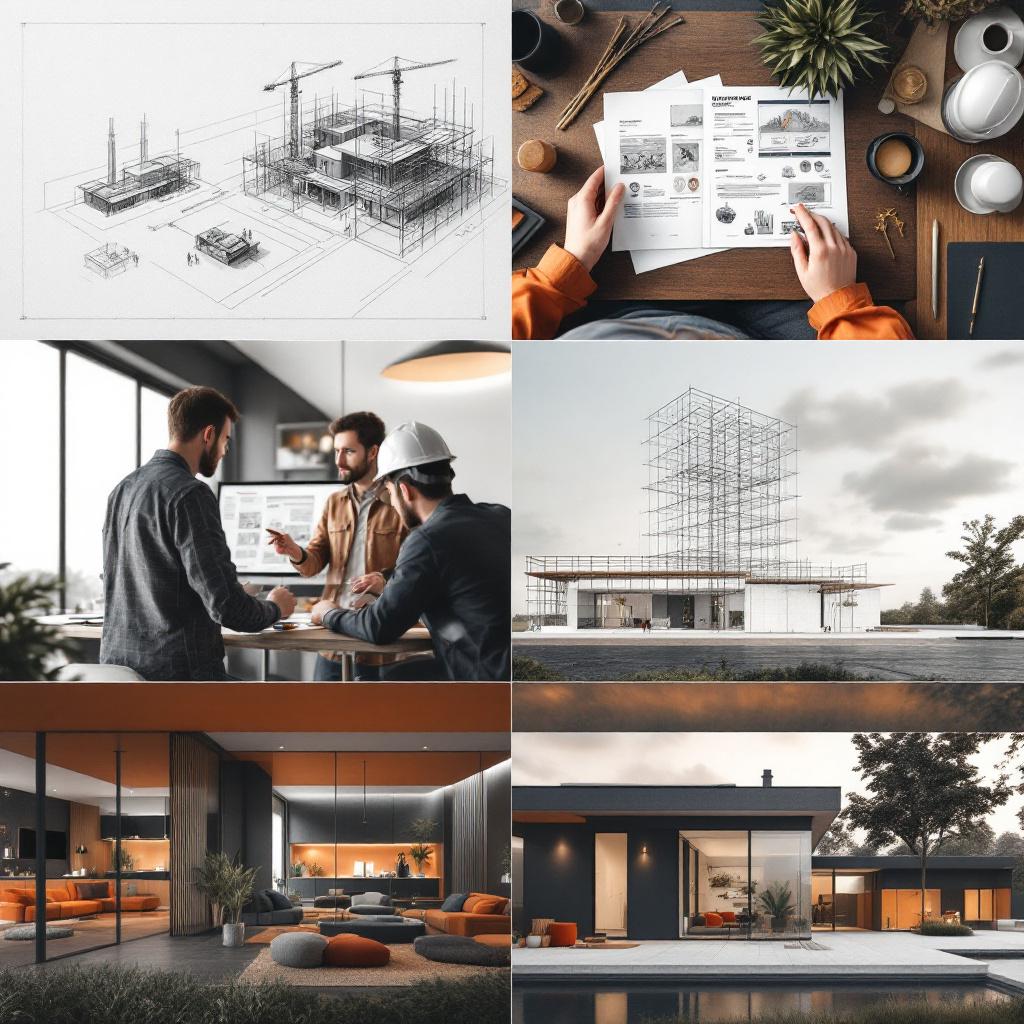 Les phases successives de la conception architecturale d'un projet immobilier