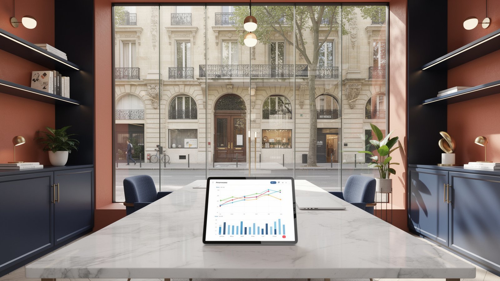 Représentation visuelle des principaux indicateurs économiques influençant le marché immobilier français en 2026