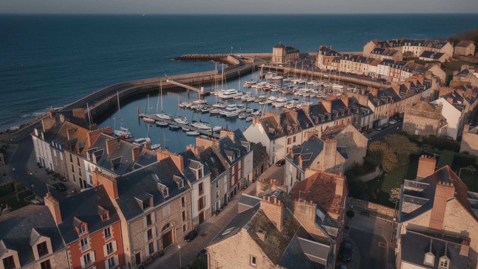 Carte des rendements locatifs bruts dans le Grand Ouest Atlantique en 2026, de Saint-Brieuc à Bayonne