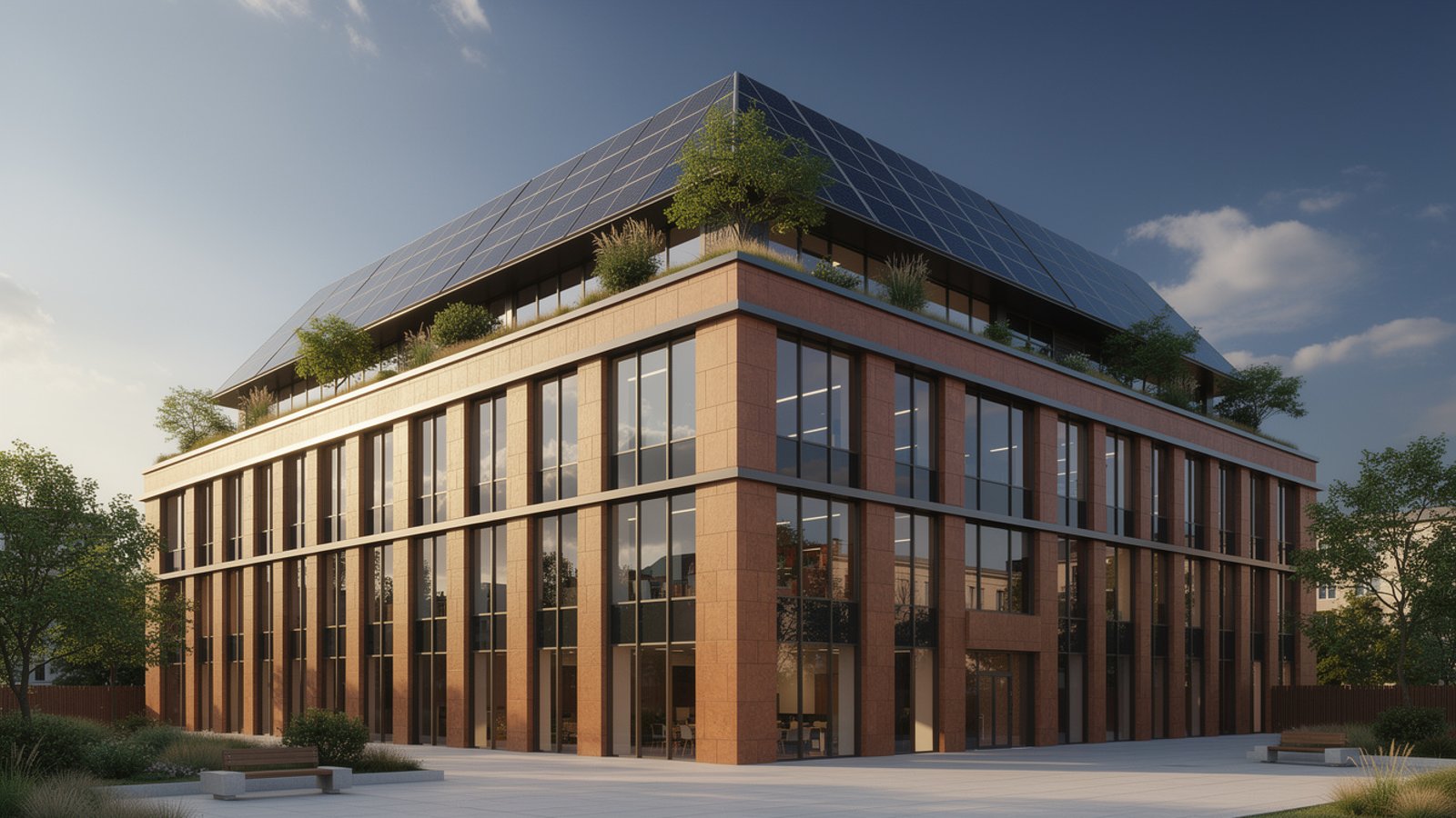 Les trois certifications environnementales de reference en immobilier d'entreprise : HQE, BREEAM et LEED, avec leurs niveaux et thematiques