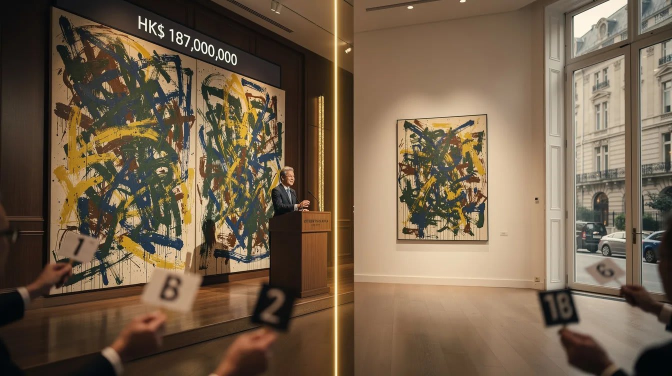 Joan Mitchell and Zao Wou-Ki Take Center Stage: A Critical Analysis of Sotheby's Hong Kong