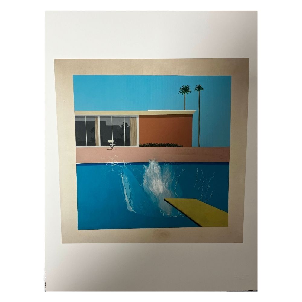 Lot 11. David Hockney, A Bigger Splash (2017) | by David Hockney