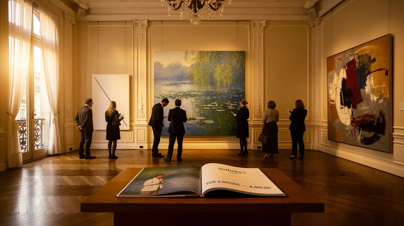 Paris Auction Insights: Navigating the Art Market with Two Monets and More
