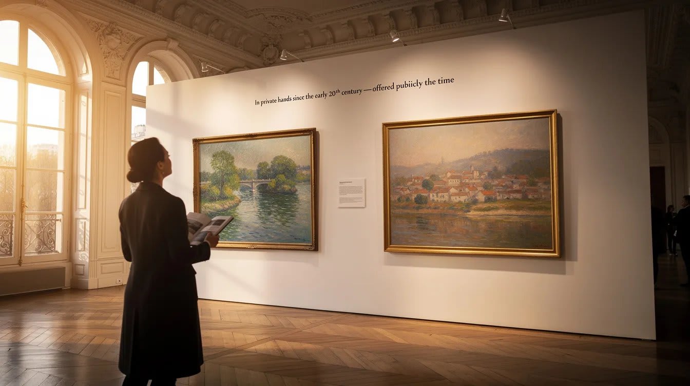 Claude Monet's Hidden Masterpieces Unveil at Auction in Paris