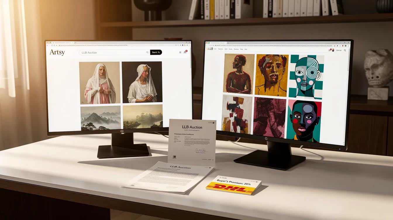 LLB Auction Partners with Artsy: A New Era for Contemporary Art Collectors