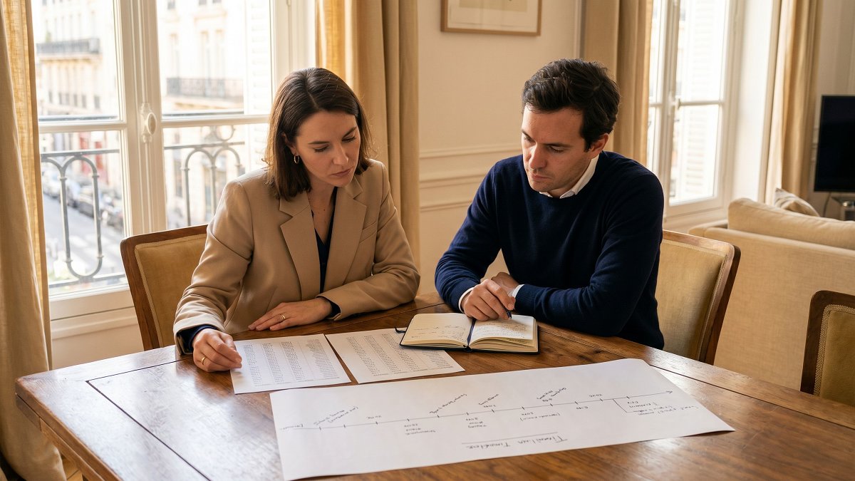 Comparaison de deux grilles de frais d'unites de compte assurance vie sur dix ans en presence d'un courtier independant